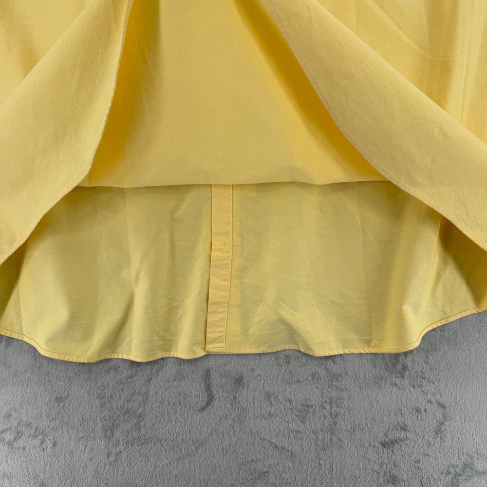 Polo Ralph Lauren Oxford Button Down Shirt Big & Tall Men 4XB Yellow Cotton NWT - Picture 9 of 16